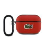 Lacoste Petit Pique Croc Logo Patch Red Kryt AirPods Pro 2