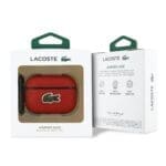 Lacoste Petit Pique Croc Logo Patch Red Kryt AirPods Pro 2
