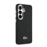 Lacoste Petit Pique Metal Logo Magnetic Black Kryt Samsung Galaxy S26