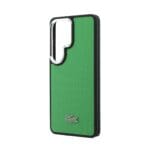 Lacoste Petit Pique Metal Logo Magnetic Estragon Green Kryt Samsung Galaxy S26 Ultra