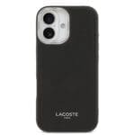 Lacoste PU Leather Champs Elysees MagSafe Black Kryt iPhone 17