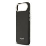 Lacoste PU Leather Champs Elysees MagSafe Black Kryt iPhone 17 Air