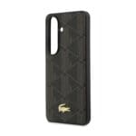 Lacoste PVC Blend Monogram Gold Logo Magnetic Brown Kryt Samsung Galaxy S26