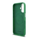 Lacoste PVC Iconic Petit Pique Metal Logo MagSafe Estragon Green Kryt iPhone 16
