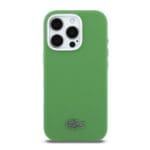 Lacoste PVC Iconic Petit Pique Metal Logo MagSafe Estragon Green Kryt iPhone 16 Pro Max
