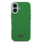 Lacoste PVC Iconic Petit Pique Metal Logo MagSafe Green Kryt iPhone 17