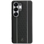 Mercedes Laurel Leaves Vertical Stripes MagSafe Black & White Kryt Samsung Galaxy S26 Ultra