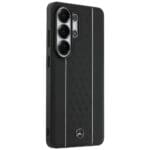 Mercedes Laurel Leaves Vertical Stripes MagSafe Black & White Kryt Samsung Galaxy S26 Ultra