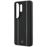 Mercedes Laurel Leaves Vertical Stripes MagSafe Black & White Kryt Samsung Galaxy S26 Ultra