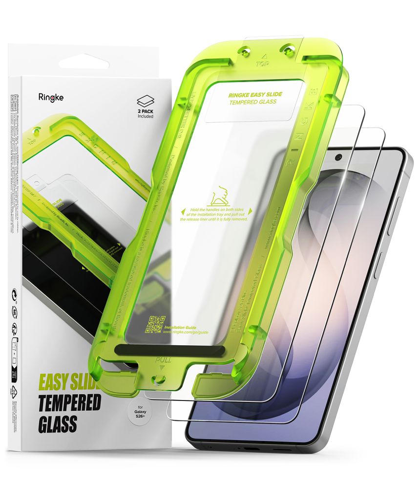 Ringke Easy Slide 2-Pack Clear Samsung Galaxy S26 Plus