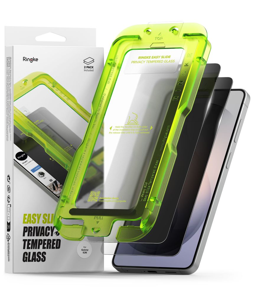 Ringke Easy Slide 2-Pack Privacy Samsung Galaxy S26