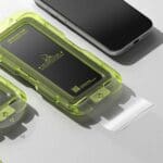 Ringke Easy Slide Anti Reflective Tempered Glass Black iPhone 17 Pro Max