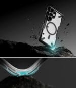 Ringke Fusion X Magnetic MagSafe Black Kryt Samsung Galaxy S26 Ultra