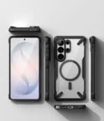 Ringke Fusion X Magnetic MagSafe Black Kryt Samsung Galaxy S26 Ultra