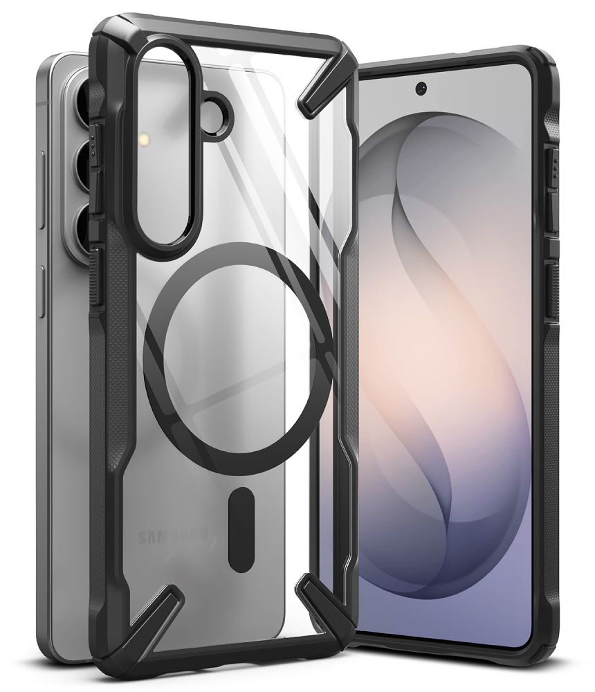 Ringke Fusion X Magnetic MagSafe Black Kryt Samsung Galaxy S26