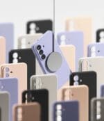 Ringke Silicone Magnetic MagSafe Lavender Kryt Samsung Galaxy S26 Plus