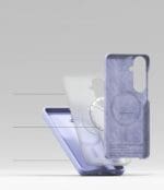 Ringke Silicone Magnetic MagSafe Lavender Kryt Samsung Galaxy S26 Plus