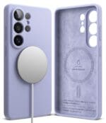 Ringke Silicone Magnetic MagSafe Lavender Kryt Samsung Galaxy S26 Ultra