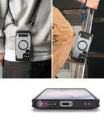 Ringke Ux Magnetic MagSafe Black/Clear Kryt Samsung Galaxy S26 Ultra