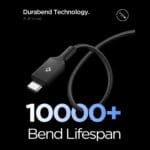 Spigen Eb24015Cc Essential Type-C Cable 240W 150Cm Black