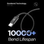 Spigen Ee451Eu Essential 1-Port Network Charger 45W + Type-C Cable Black