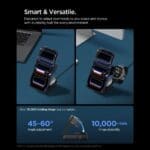 Spigen Ef323Mq Essential 3In1 Magnetic MagSafe Wireless Charger 25W Qi2.2 Black