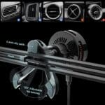 Spigen Ev25Mfaq Essential Peltier Magnetic MagSafe Vent Car Mount Wireless Charger 25W Qi2.2 Black