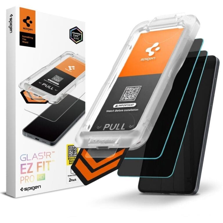Spigen Glas.Tr "Ez Fit Pro Ac" Hd 2-Pack Privacy Samsung Galaxy S26