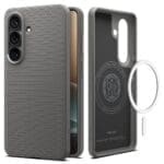 Spigen Liquid Air Mag MagSafe Marble Grey Kryt Samsung Galaxy S26