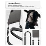 Spigen Liquid Air Mag MagSafe Marble Grey Kryt Samsung Galaxy S26