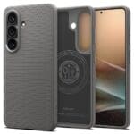 Spigen Liquid Air Mag MagSafe Marble Grey Kryt Samsung Galaxy S26