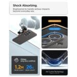 Spigen Liquid Air Mag MagSafe Marble Grey Kryt Samsung Galaxy S26 Plus