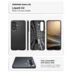 Spigen Liquid Air Matte Black Kryt Samsung Galaxy S26