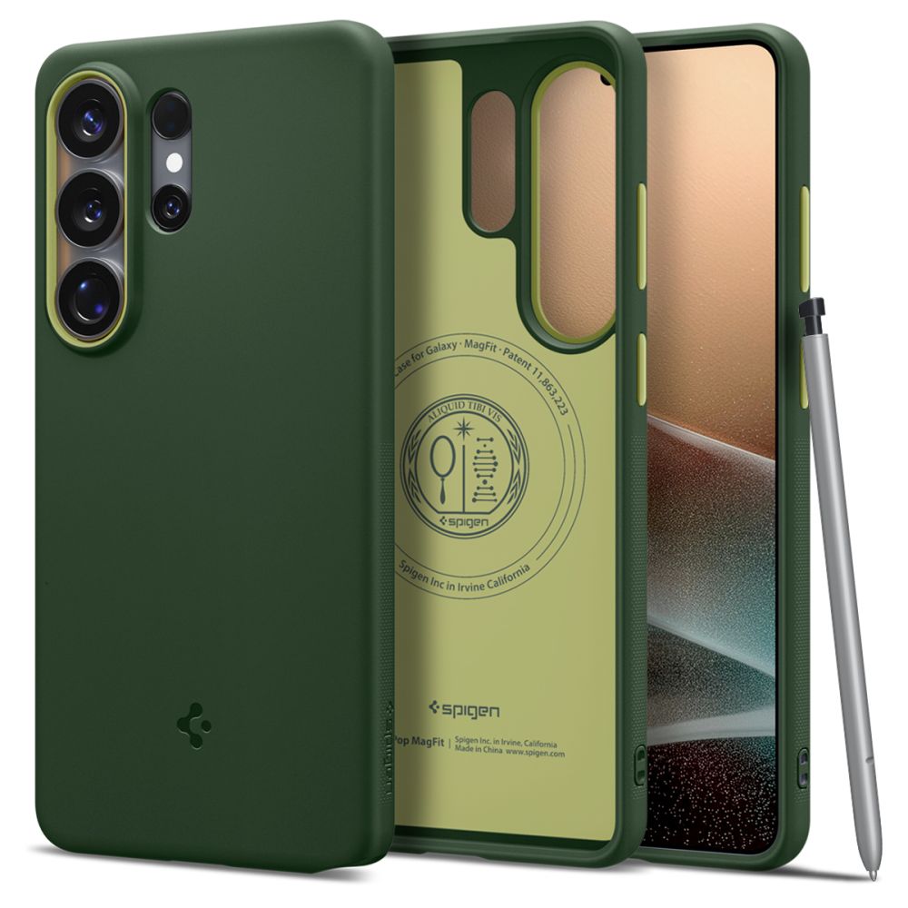 Spigen Nano Pop Mag MagSafe Avo Green Kryt Samsung Galaxy S26 Ultra