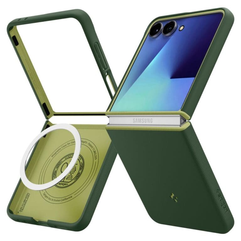 Spigen Nano Pop Mag MagSafe Avo Green Kryt Samsung Galaxy Z Flip 7