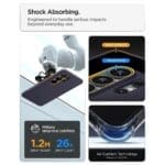 Spigen Nano Pop Mag MagSafe Blueberry Navy Kryt Samsung Galaxy S26 Ultra