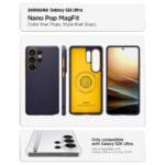 Spigen Nano Pop Mag MagSafe Blueberry Navy Kryt Samsung Galaxy S26 Ultra