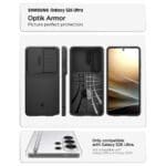 Spigen Optik Armor Black Kryt Samsung Galaxy S26 Ultra