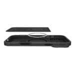Spigen Optik Armor Mag MagSafe Black Kryt iPhone 17 Pro