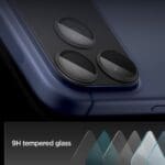 Spigen Optik Pro XL Glas.Tr ”Ez Fit” Camera Protector Black iPhone 17 Pro