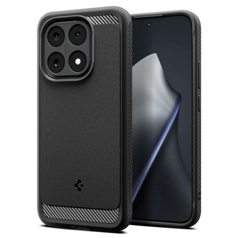 Spigen Rugged Armor Matte Black Kryt Xiaomi 15T