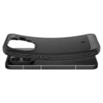 Spigen Rugged Armor Pro Matte Black Kryt Xiaomi 15T