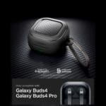 Spigen Rugged Armor Samsung Galaxy Buds 4 / 4 Pro Matte Black