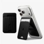 Spigen S314-1 Slim Fold Tripod MagSafe Universal Magnetic Card Holder Black