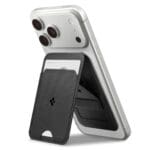 Spigen S314-1 Slim Fold Tripod MagSafe Universal Magnetic Card Holder Black