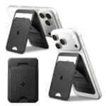 Spigen S314-1 Slim Fold Tripod MagSafe Universal Magnetic Card Holder Black