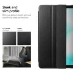 Spigen Smart Fold Matte Black Kryt Samsung Galaxy Tab A11 8.7 X133/X135/A9 8.7 X110/X115