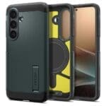 Spigen Tough Armor Mag MagSafe Abyss Green Kryt Samsung Galaxy S26