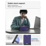 Spigen Tough Armor Mag MagSafe Ash Violet Kryt Samsung Galaxy S26