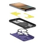 Spigen Tough Armor Mag MagSafe Ash Violet Kryt Samsung Galaxy S26 Plus